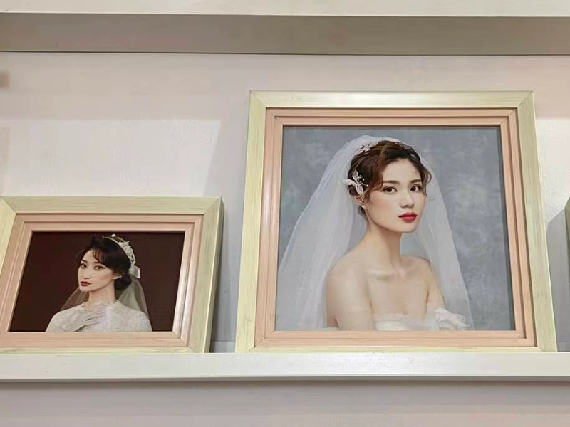 Framed print displayed on a wall